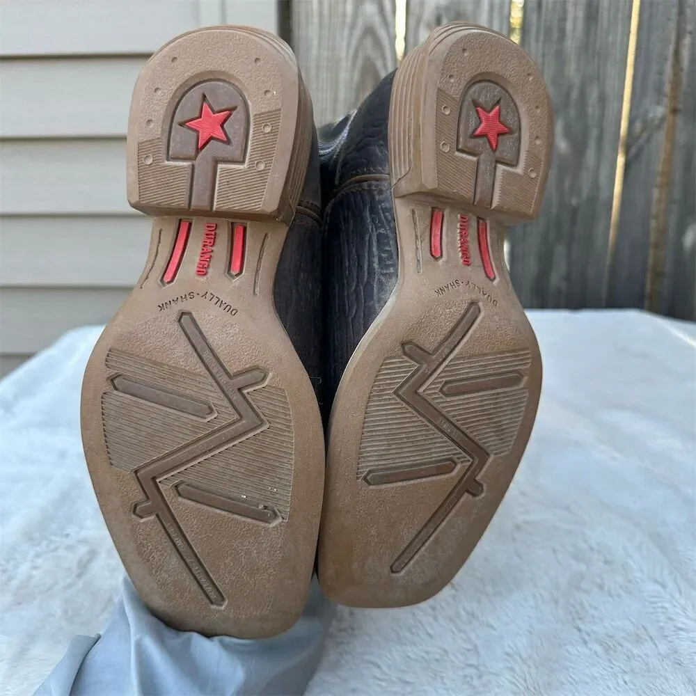 Durango Lil' Rebel Pro Kids' Western Boots Size 3M Square Toe